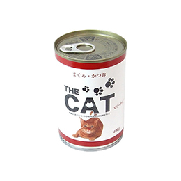 the CAT 猫缶(缶詰) まぐろ・かつお 400g×24缶